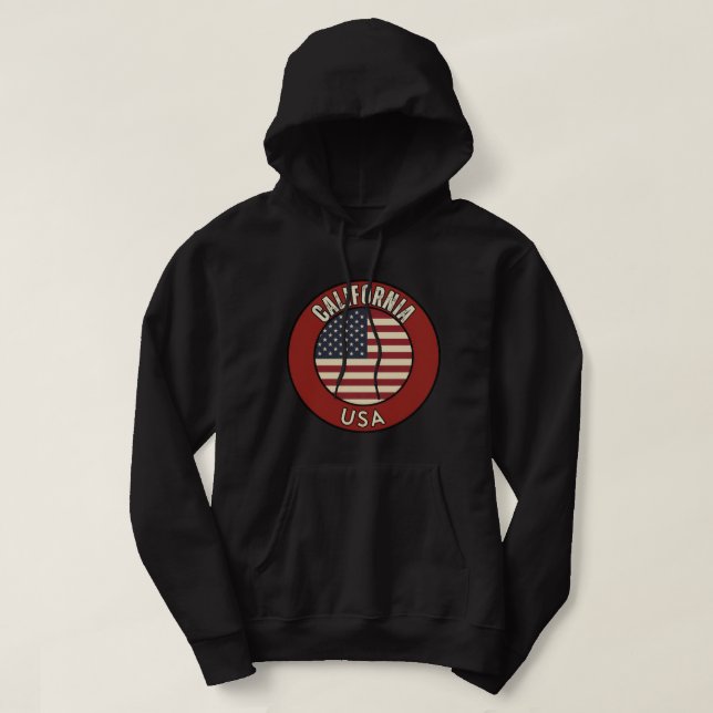 Moletom Califórnia Estados Unidos (Frente do Design)