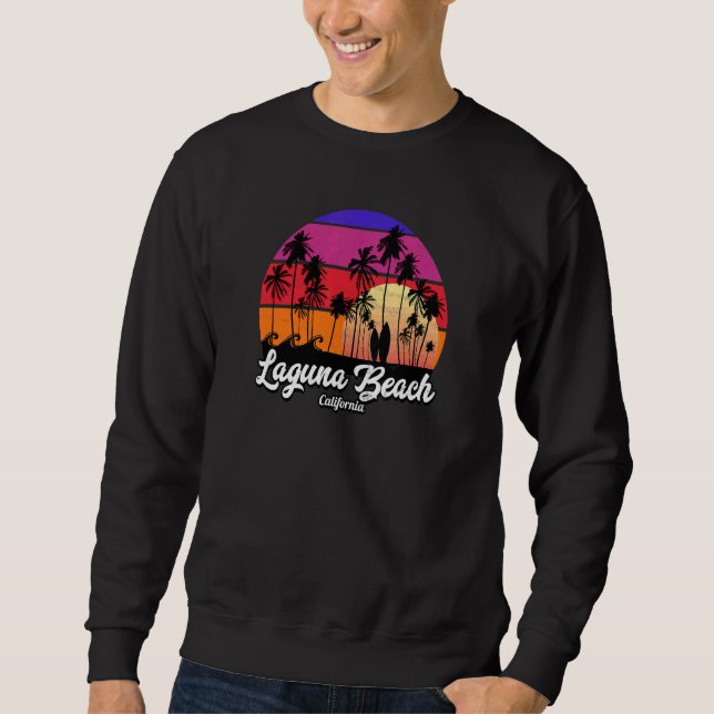 Moletom California Laguna Beach Vintage 80s (Frente)