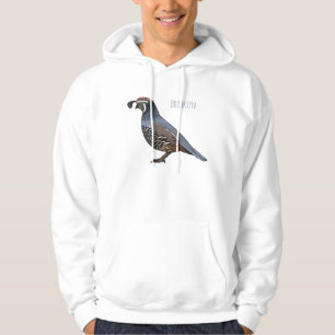 Moletom California quail bird cartoon illustration