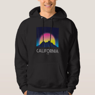 Moletom California Retro Vintage Mountain Grid 80s 90s
