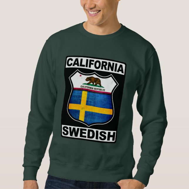 Moletom Califórnia, Sueco Americano (Frente)