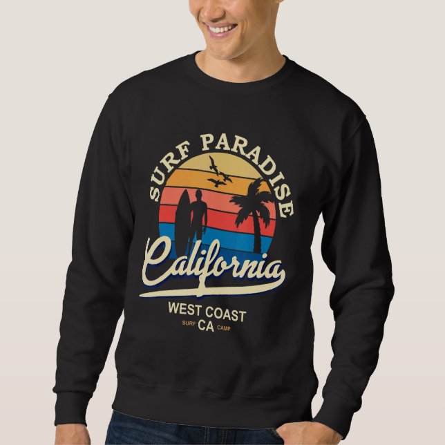 Moletom California Surf Paradise (Frente)