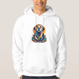 Moletom Calm Mind Dog Hoodie - Espírito Pacífico Presente 