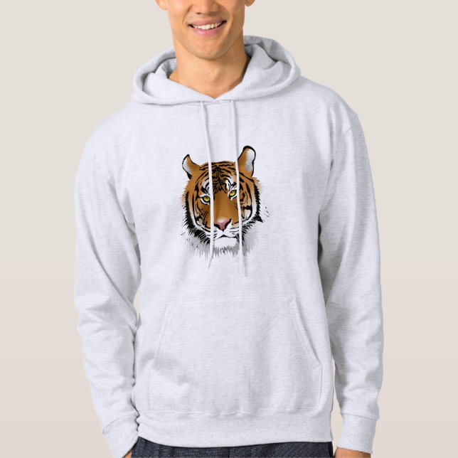 Moletom Calm Tiger Zen (Frente)