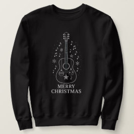 Moletom Calma Harmonia de Natal com Guitarra