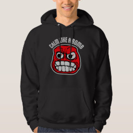 Moletom Calmo Como uma Bomba Paradoxo Ironia Humor Explosi