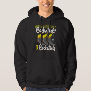 Moletom Calopsita Cacatua Lutino Papagaio Quarrion Tiel We
