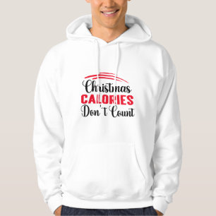 Moletom Calorias de Natal Não Contem Cozinha Engraçada