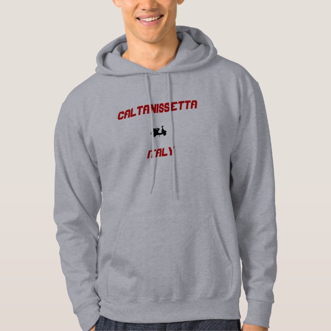 Moletom Caltanissetta, Itália Patinete (Frente)