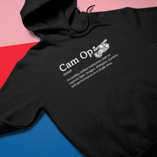 Moletom Cam Op Definition Dark Mode - Equipe da câmera