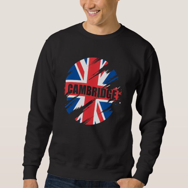 Moletom Cambridge British Flag Inglaterra Reino Unido Uniã (Frente)