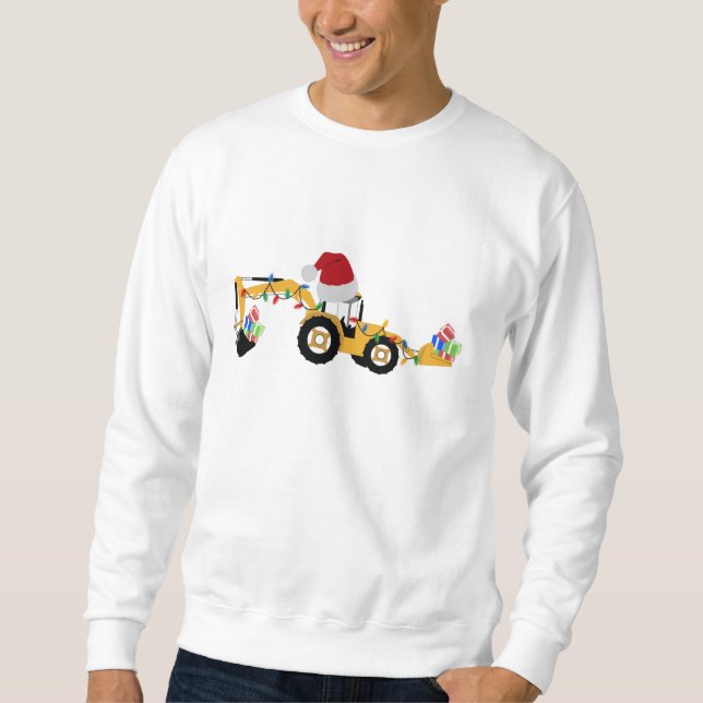 Moletom Caminhão de Construção da Rodada de Natal (Frente)