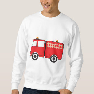 Moletom Caminhão de Fogo Vermelho