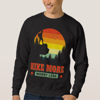 Moletom Caminhe Mais Preocupada Com Menos Aventura Hiker D