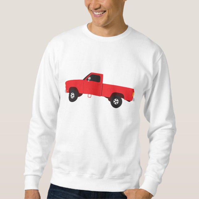 Moletom Caminhões de Transporte de Caminhões (Frente)