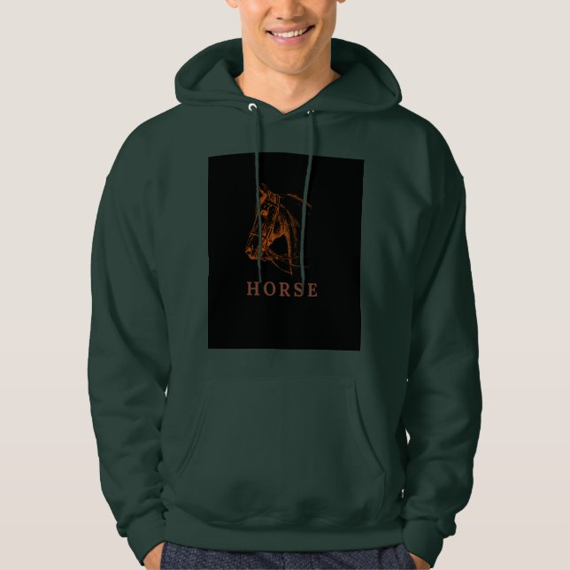 Moletom Camisa-Espírito Horso Majestosa (Frente)