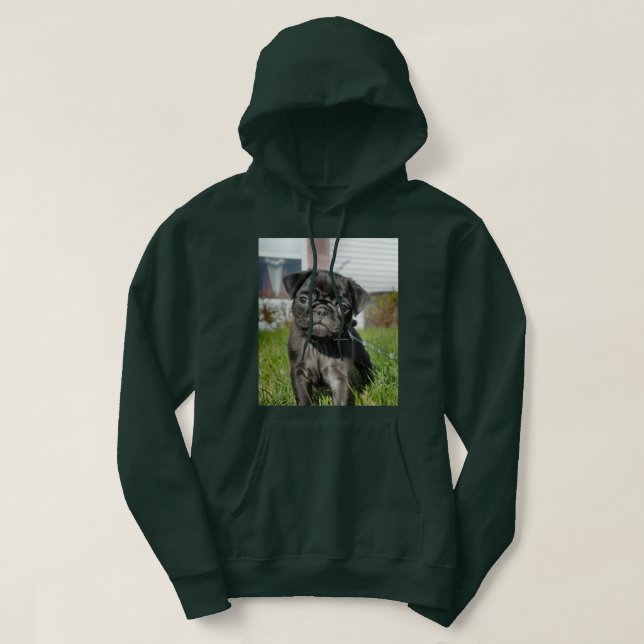 Moletom Camiseta-de-cachorro-preto (Frente do Design)
