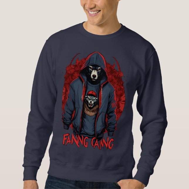 Moletom Camiseta-design de Sentinel feroz da Natureza (Frente)