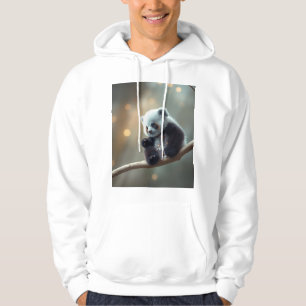 Moletom "Camiseta Doce Louca com Panda Bebê Adorável em um