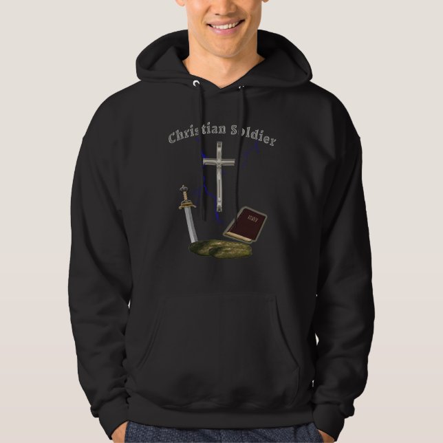 Moletom Camiseta-soldado-cristão (Frente)