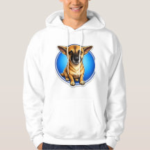 CamisetaRetrato Gráfico de Cão de Guarda Leal e Fo