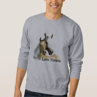 Moletom Camisola adulta unisex dos amigos do cavalo