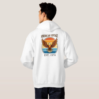 Moletom Camisola American Vintage Eagle Sunset Est 1970