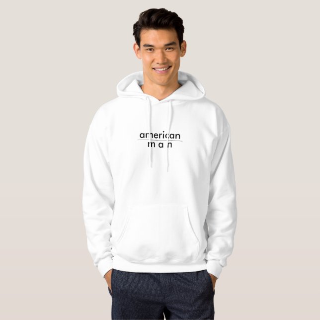 Moletom Camisola Americana com Capuz (Frente Completa)