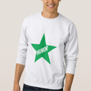 Moletom Camisola básica de camisola, cinza HUMOR STAR