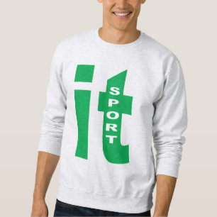 Moletom Camisola Básica Masculina cinza ITALIA SPORT 