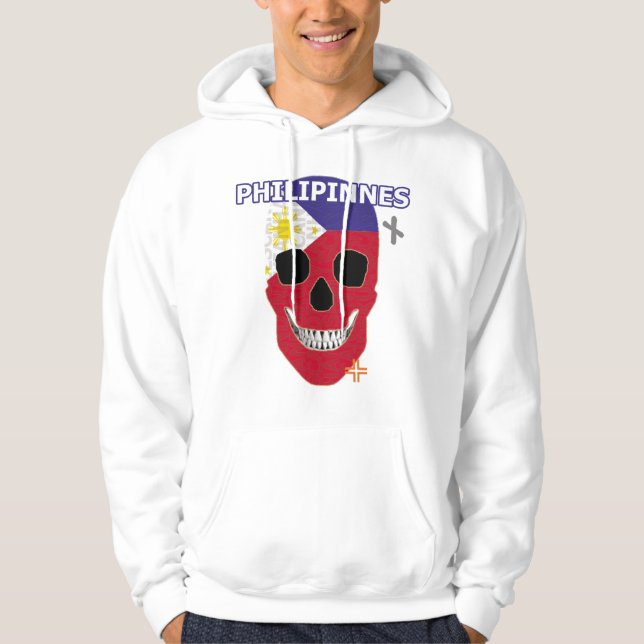 Moletom Camisola-branca B2 das Filipinas (Frente)