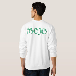 Moletom Camisola branca de homens Mojo costas
