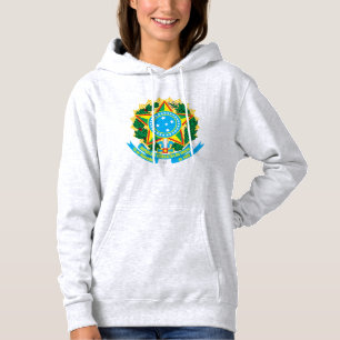 Moletom Camisola brasileira da brasão