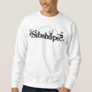 Moletom Camisola Clássica com Logotipo Preto