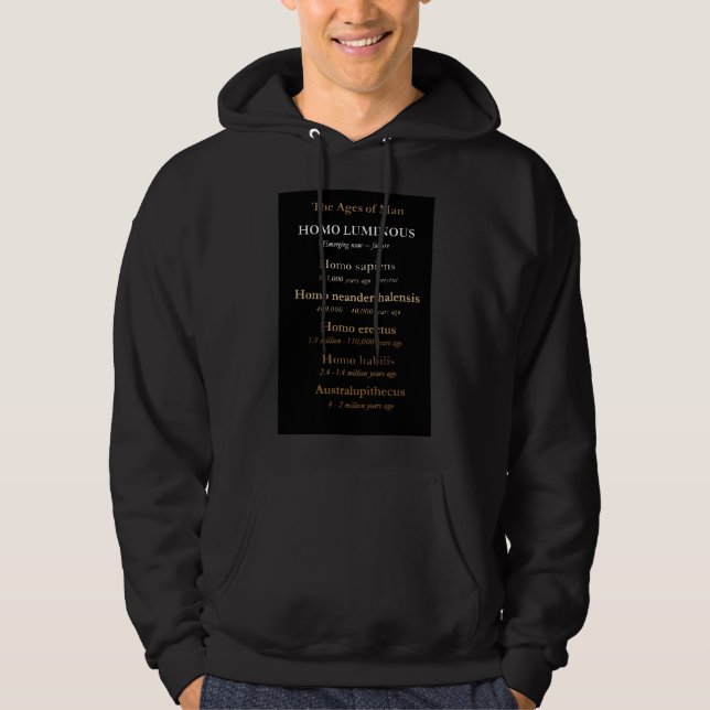 Moletom Camisola com Capuz Ages Of Man (Frente)