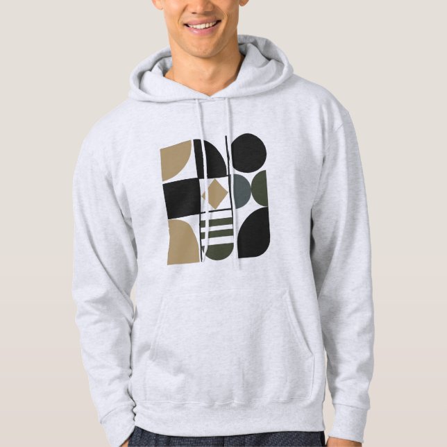 Moletom Camisola com Capuz Básica Masculina Formas Diversa (Frente)