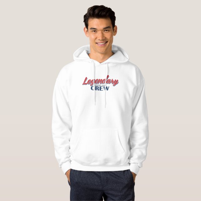 Moletom Camisola com Capuz da Tripulação de Navio de Velas (Frente Completa)