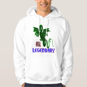 Moletom ☞♥Camisola com Capuz Legendário Dragão Chic Unisex