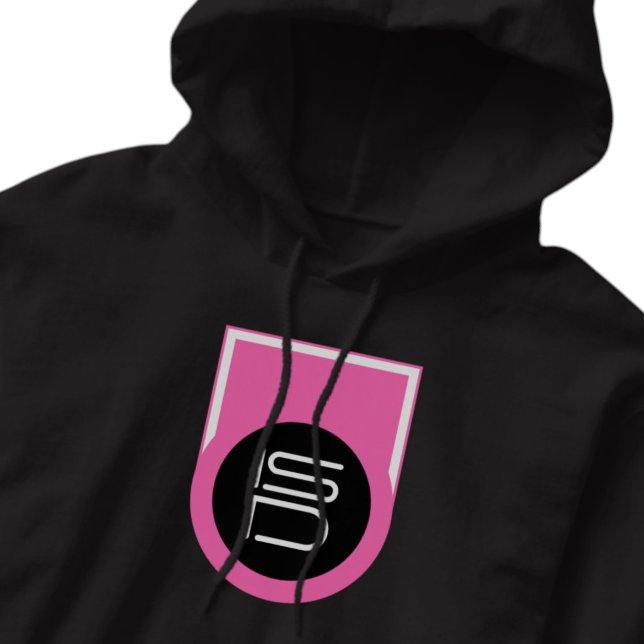Moletom Camisola com Capuz Retro Logo Pretty In Pink ISD (Criador carregado)