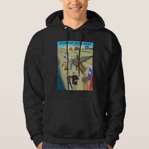 Moletom Camisola com Capuz Wish You Were Here 3