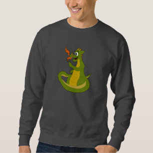 Moletom Camisola com dragão dos desenhos animados