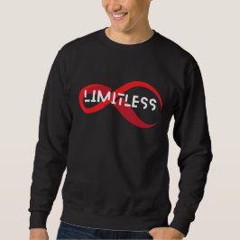 Moletom Camisola com símbolo de infinito LIMITLESS