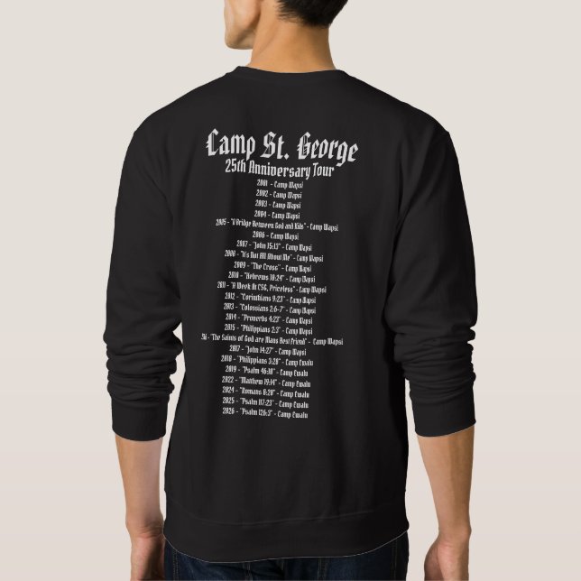 Moletom Camisola CSG Tour (Verso)