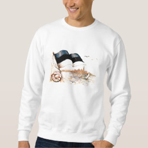 Moletom Camisola da bandeira de Estónia