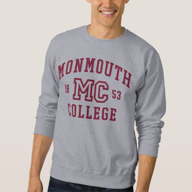 Moletom Camisola da faculdade de Monmouth (Frente)