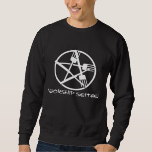 Moletom Camisola da obscuridade do culto de Seitan