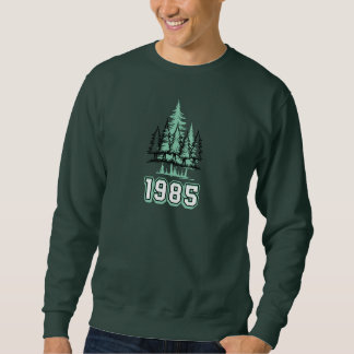 Moletom Camisola de 1985 Retro | Estética Vintage dos Anos