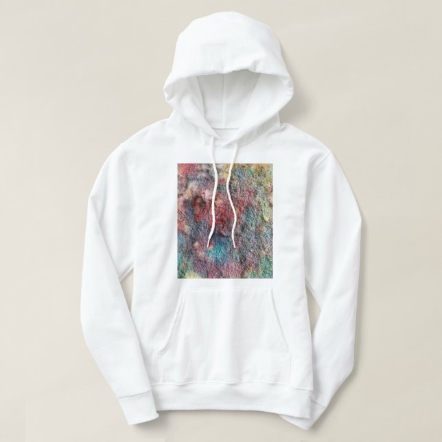 Moletom Camisola de Arte Abstrata (Frente do Design)
