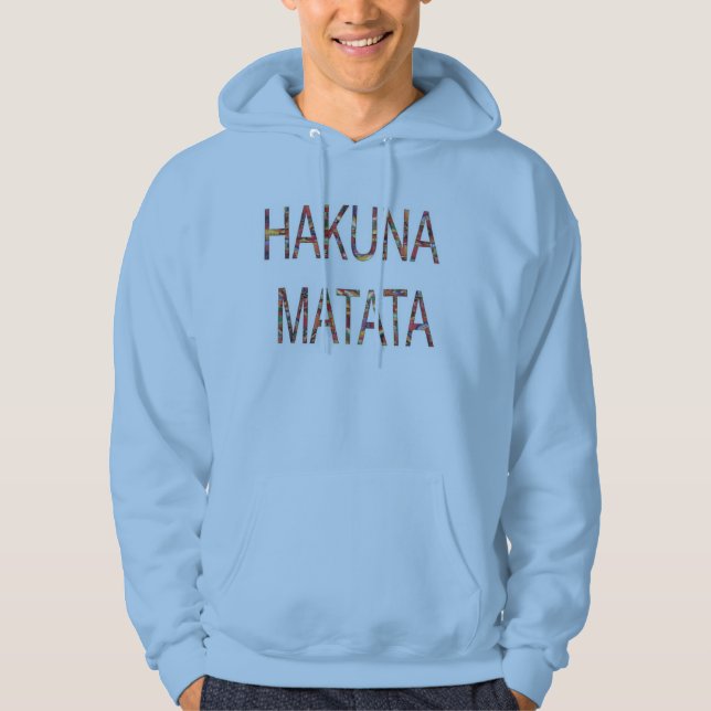 Moletom Camisola de camisola básica com capuz, de Hakuna M (Frente)
