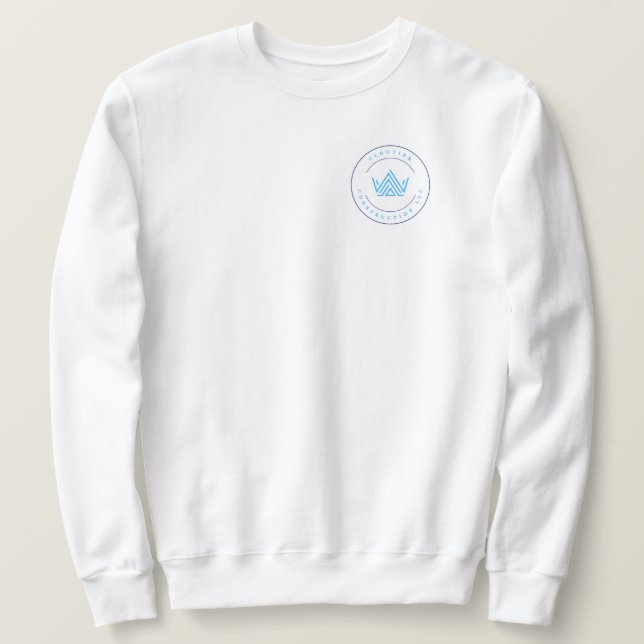 Moletom Camisola de camisola para construção turva (Frente do Design)